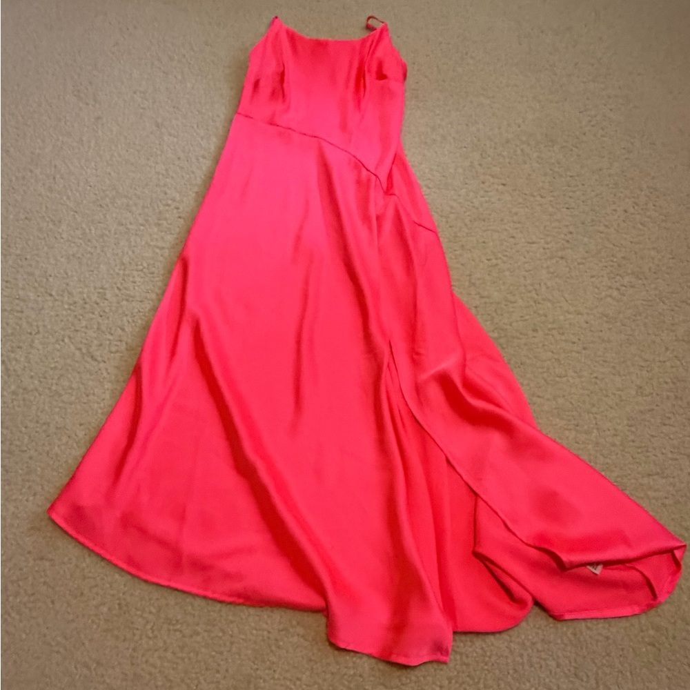 Elegant Pink Evening Gown